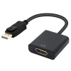 Displayport (M) To HDMI (F) Çevirici Adaptör Kablosu Siyah
