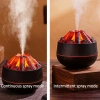 Divex Kömür Ateşi Görünümlü Hava Nemlendirici Charcoal Fire Humidifier Siyah H-55