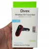 Divex Kumandalı Çakmaklık Girişli Araç Fm Transmitter Bluetooth 2xUSB - SD Kart Kırmızı DT-600
