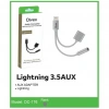Divex Lightning Kulaklık ve Şarj Çoğaltıcı Adaptör Gri DC-176