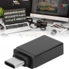 Divex Type-C Erkek USB3.0 Dişi Adaptör Çevirici Siyah DO-182