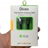 Divex Type-C to Type-C 20W 3A Hızlı Şarj ve Veri Transfer Kablosu DC-147
