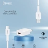 Divex Type-C USB Kablo - Adaptör 3.0A Ev Tipi Şarj Aleti DS-212