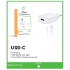 Divex Type-C USB Kablo - Adaptör 3.0A Ev Tipi Şarj Aleti DS-212