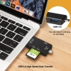 Divex USB3.0 - Type-C - Micro USB Girişli SD-Micro-SD Kart Okuyucu OTG Card Reader