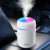 Divex Renkli Led Işıklı Hava Nemlendirici USB Colorful Humidifier Beyaz H-17