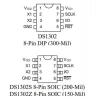 DS1302 DIP8 Entegre