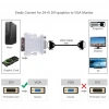 DVI 24+5 Erkek to VGA Dişi Çevirici Dvi Male to Vga  Female Convertor