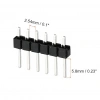 Erkek Pin Header 6 Pin 12mm 2.54mm 1x6 180° Tek Sıra