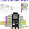 ESP32-S3 N16R8 Wi-Fi Bluetooth Geliştirme Kartı