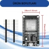 ESP32-WROOM-32 32S WiFi Bluetooth Çift Çekirdekli Geliştirme Kartı CP2102