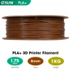 eSUN Kahverengi Pla+ Filament 1.75mm 1 KG