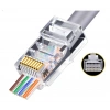 EZ RJ45 CAT6 Yeni Nesil Delikli Jack Konnektör