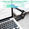 FENVI Çift Bant USB 3.0 WiFi Adaptör 1300Mbps Bluetooth 4.2 Kablosuz Ağ Alıcısı