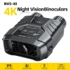 Fnirsi NVS-40 4K HD Gece Görüşlü Dürbün Kızılötesi 6x Dijital Zoom