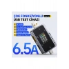 FNRSI FNAC-28 2si 1 Arada Tip-C USB Test Cihazı Dijital Voltmetre Ampermetre