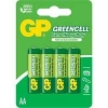 GP GP15G Greencell R6 AA Çinko Kalem Pil 4lü Blister