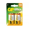 GP Ultra 2li LR20 D Size Alkalin Pil - GP13AU