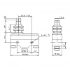 Gwest AZ-15GQ-B Kalın Kısa Metal Pimli Mikro Switch 15A 1NO + 1NC