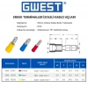 Gwest Erkek Terminal İzoleli Kablo Ucu GBE-5050 4.00-6.00mm Sarı 200 Adet