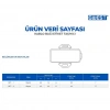 Gwest GET-2 20x45mm Kablo Bağı Etiket Taşıyıcı 100 Adet