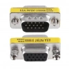 HD15 VGA-VGA Erkek-Dişi (M2F) 15 Pin Çevirici Ara Adaptör