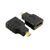 HDMI Dişi A Tipinden Micro Erkek HDMI D Tipine Çevirici
