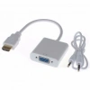 HDMI To VGA + Aux Kablo + Ses Dönüştürücü