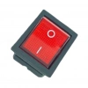 IC-104 Geniş Işıklı Anahtar On Off Switch 4P Kırmızı
