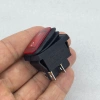 IC-104W Geniş Körüklü Işıklı Anahtar On-Off 4P Kırmızı