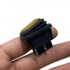 IC-104W Geniş Körüklü Işıklı Anahtar On-Off 4P Sarı