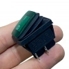 IC-104W Geniş Körüklü Işıklı Anahtar On-Off 4P Yeşil