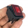 IC-104W-S Körüklü Geniş Işıklı Kırmızı Anahtar 30A ON-OFF 4P