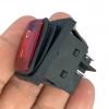 IC-104W-S Körüklü Geniş Işıklı Kırmızı Anahtar 30A ON-OFF 4P