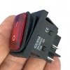 IC-104W-S Körüklü Geniş Işıklı Kırmızı Anahtar 30A ON-OFF 4P
