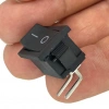IC-120D Mini Işıksız Anahtar İğne Bacak 90 Derece ON-OFF 2P