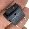 IC-125 Mini Işıksız Yaylı Anahtar OFF-MOM 3P