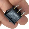 IC-125 Mini Işıksız Yaylı Anahtar OFF-MOM 3P