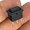 IC-125B-5 Mini Işıksız Anahtar ON-OFF-ON 3P