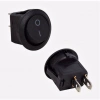 IC-133 Yuvarlak Işıksız Devre Anahtarı On-Off 2P