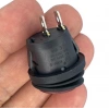 IC-133W Su Geçirmez Yuvarlak Işıksız Anahtar ON-OFF 2P