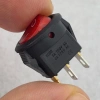 IC-134D Mini Yuvarlak Anahtar Işıklı On-Off 3P