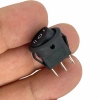 IC-134E-5 Yuvarlak Mini Anahtar ON-OFF-ON 3P