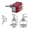 IC-148C Toggle Switch On-Off Ø6mm MTS-402