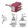 IC-148D Toggle Switch On-Off-On Ø6mm MTS-403