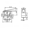 IC-162A Micro Switch Mini Uzun Paletli KW10-Z2P