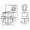 IC-162C Makaralı Mini Micro Switch KW10-Z4P