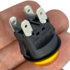 IC-180N Buton Plastik 22mm 12V 4P Sarı