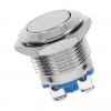 IC-181 D61 Ø19mm Buton Metal Bombe PBS28B