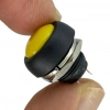 IC-184 Sarı Plastik Push Buton 12mm PBS-33B
